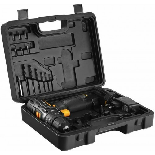 Дрель-шуруповерт DEKO GCD12DU SET4 в кейсе оснастка 13 шт (063-4038) 9
