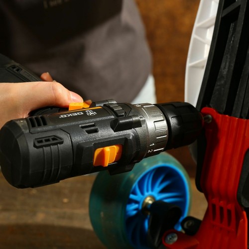 Дрель-шуруповерт Deko GCD12DU3 Set 2 FU-Li-Ion + оснастка 13 предметов (063-4146) 3