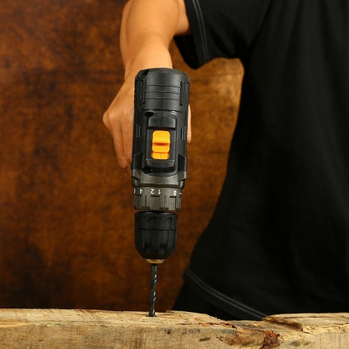 Дрель-шуруповерт Deko GCD12DU3 Set 2 FU-Li-Ion + оснастка 13 предметов (063-4146) 4