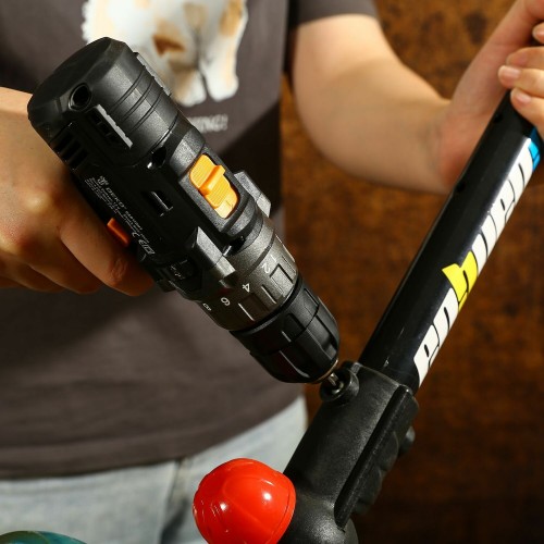 Дрель-шуруповерт Deko GCD12DU3 Set 2 FU-Li-Ion + оснастка 13 предметов (063-4146) 5