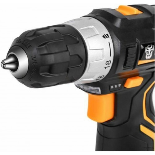 Дрель-шуруповерт Deko GCD12DU3 Set 2 FU-Li-Ion + оснастка 13 предметов (063-4146) 7