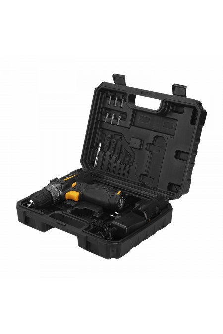 Дрель-шуруповерт Deko GCD12DU3 Set 4 в кейсе + оснастка 13 шт (063-4140) 1