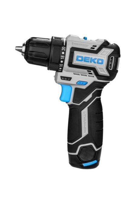 Дрель-шуруповерт Deko Loner 12V PRO (085-1011) 1
