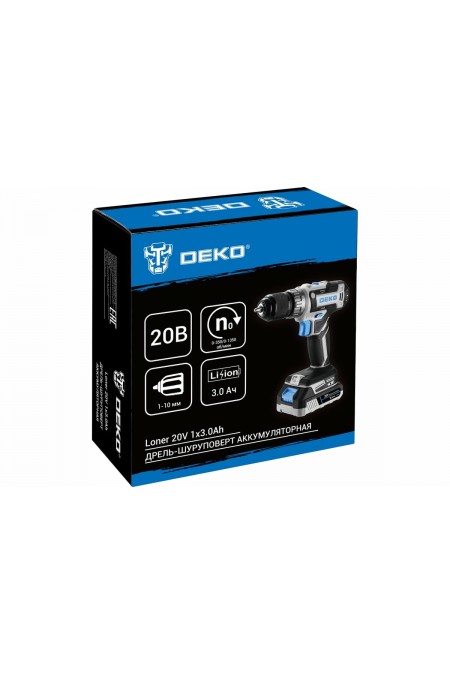 Дрель-шуруповерт Deko Loner 20V (085-1006) 4