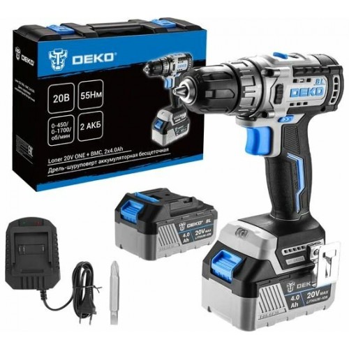 Дрель-шуруповерт Deko Loner 20V One (085-1003) 