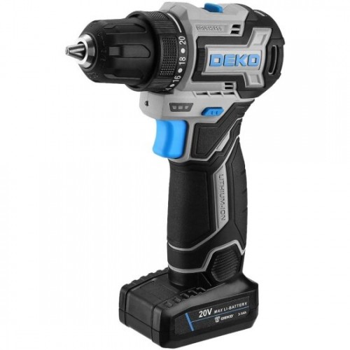 Дрель-шуруповерт Deko Loner 20V PRO (085-1010) 1