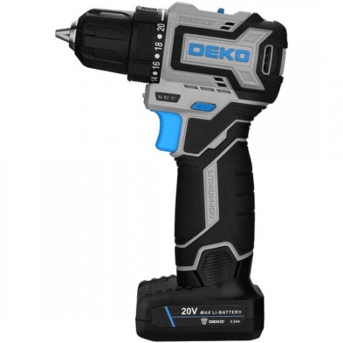 Дрель-шуруповерт Deko Loner 20V PRO (085-1010) 2