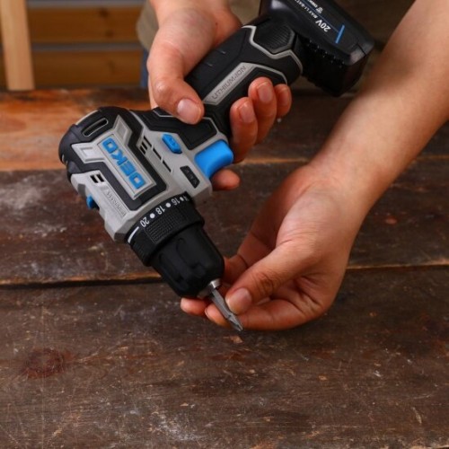 Дрель-шуруповерт Deko Loner 20V PRO (085-1010) 5