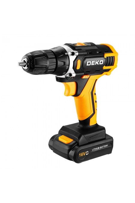 Дрель-шуруповерт DEKO Sharker 16V (083-1108) 1