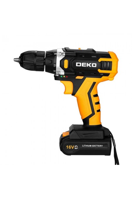 Дрель-шуруповерт DEKO Sharker 16V (083-1108) 5
