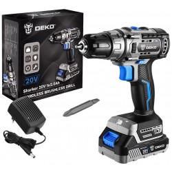 Дрель-шуруповерт Deko Sharker 20V (063-4037)