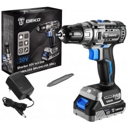 Дрель-шуруповерт Deko Sharker 20V (063-4037)