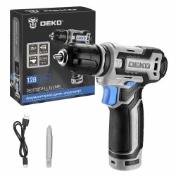 Дрель-шуруповерт Deko ZKCD12FU-Li (063-4141)
