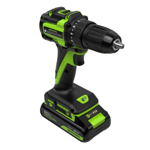 Дрель-шуруповерт Greenworks DD345 (3708307CUA) 4