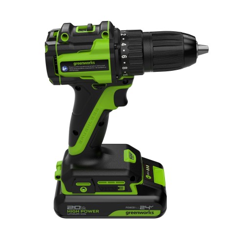 Дрель-шуруповерт Greenworks DD345 (3708307CUA) 5