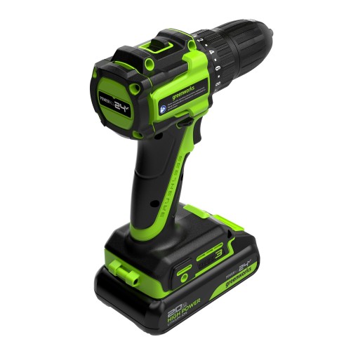 Дрель-шуруповерт Greenworks DD345 (3708307CUA) 6