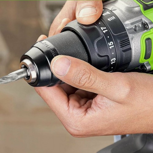 Дрель-шуруповерт GreenWorks GD24DD140 (3707607) без АКБ и ЗУ 9