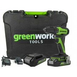 Дрель-шуруповерт GreenWorks GD24DD35 (3704007) без АКБ и ЗУ