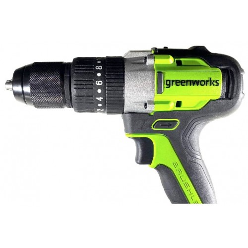 Дрель-шуруповерт Greenworks GD24DD60K2 (3704107UA) 2