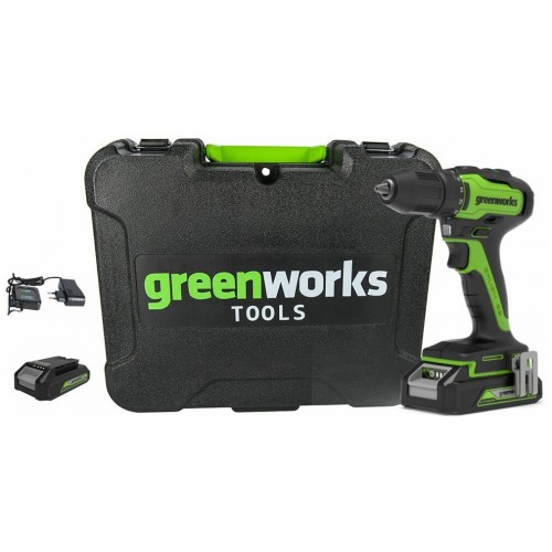 Дрель-шуруповерт Greenworks GD24DD60K2 (3704107UA) 5