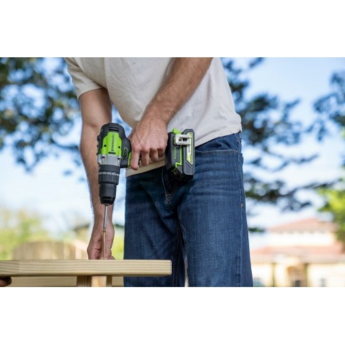 Дрель-шуруповерт Greenworks GD24DD60K2 (3704107UA) 6