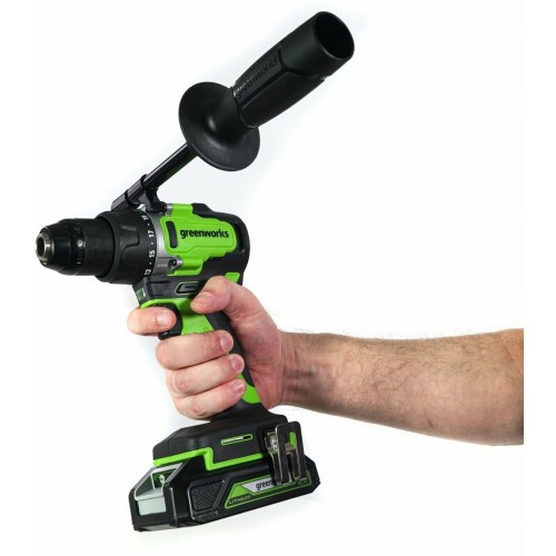 Дрель-шуруповерт GreenWorks GD24DD90 (3707507) без АКБ и ЗУ 5