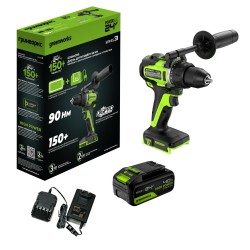Дрель-шуруповерт Greenworks GD24DD90 (3707507CUB)