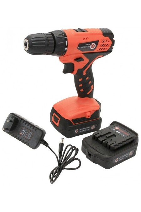 Дрель-шуруповерт КАЛИБР ДА-12/2+ Li-lon (00000043799) 1