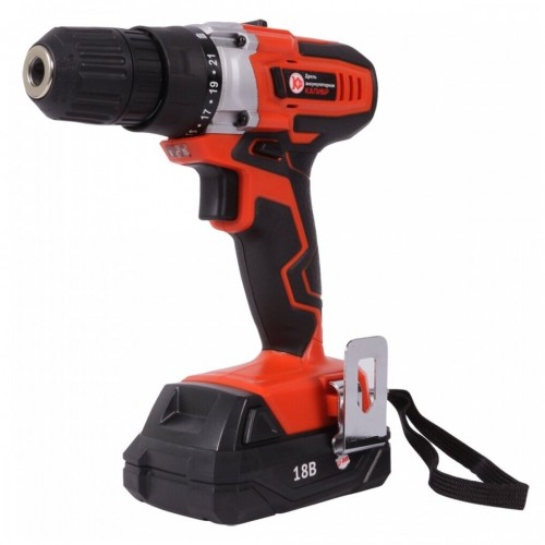Дрель-шуруповерт КАЛИБР ДА-18-2А+ 1