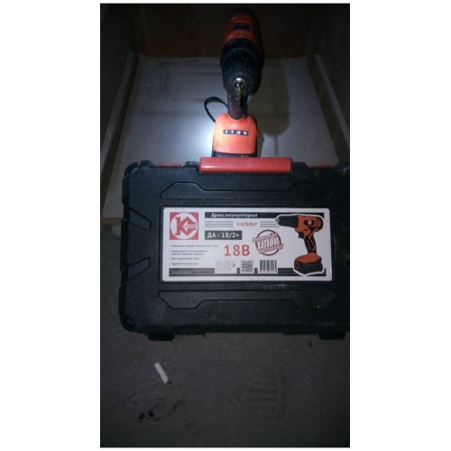 Дрель-шуруповерт КАЛИБР ДА-18-2А+ 5