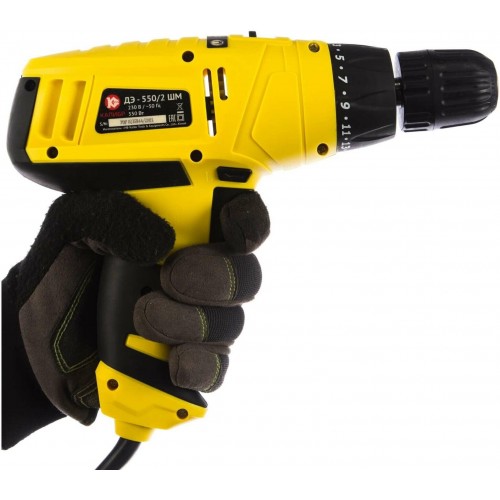 Дрель-шуруповерт Калибр ДЭ- 550/2ШМ 6