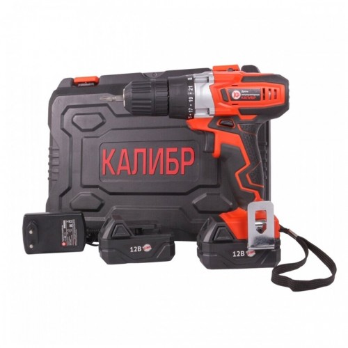 Дрель-шуруповерт Калибр Li-Ion ДА -12-2А+ (00000071064) 1