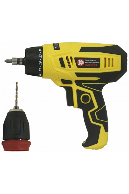 Дрель-шуруповерт КАЛИБР Мастер ДЭ- 550ШСМ 2