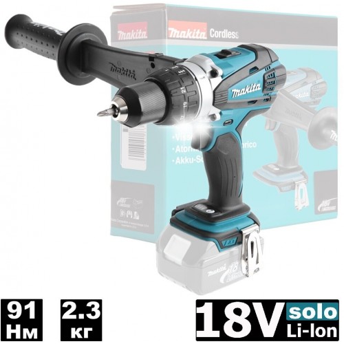 Дрель-шуруповерт Makita DDF458Z 8