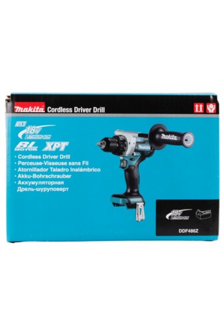 Дрель-шуруповерт Makita DDF486Z 2