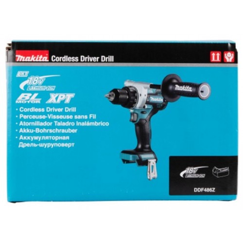 Дрель-шуруповерт Makita DDF486Z 2