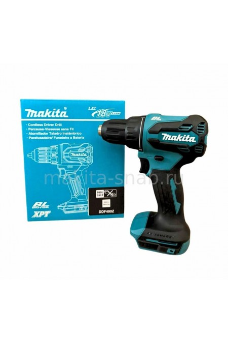 Дрель-шуруповерт Makita DDF490Z 6