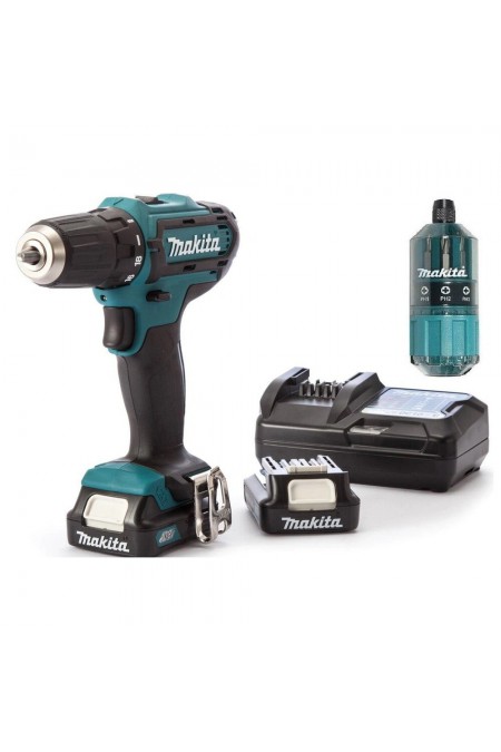 Дрель-шуруповерт Makita DF333DWYE4 