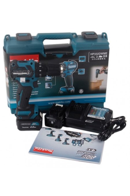 Дрель-шуруповерт Makita HP332DWME 1