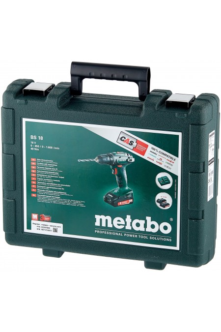 Дрель-шуруповерт Metabo BS 18 (602207550) 3