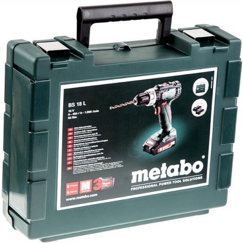 Дрель-шуруповерт Metabo BS 18 L (602321500) 9