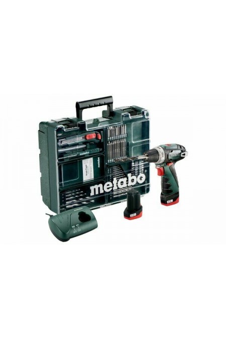 Дрель-шуруповерт Metabo Powermaxx BS Basic Set (600080880) 