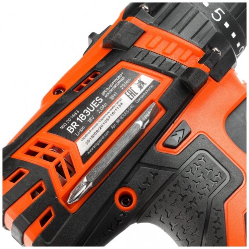 Дрель-шуруповерт PATRIOT BR 183UES (180201483) 4