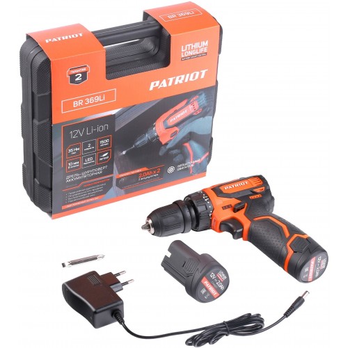 Дрель-шуруповерт PATRIOT BR 369Li (180201369) 5