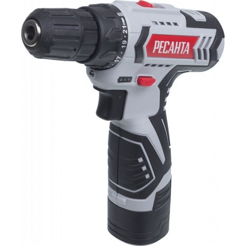 Дрель-шуруповерт Ресанта ДА-12-2Л (75/14/1) 