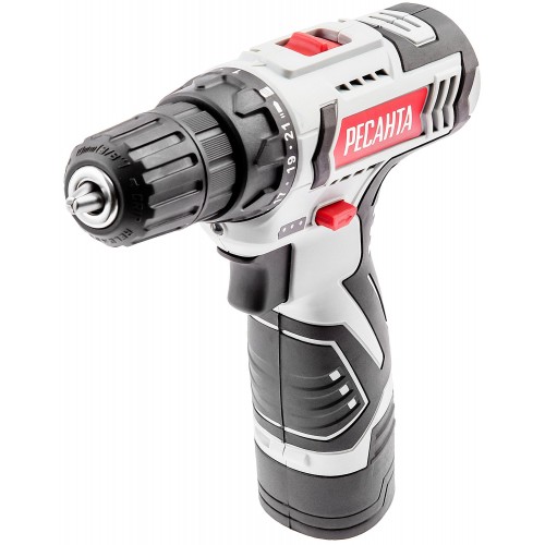 Дрель-шуруповерт Ресанта ДА-12-2Л (75/14/1) 6