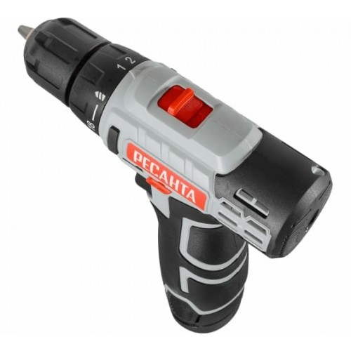 Дрель-шуруповерт Ресанта ДА-12-2ЛК (75/14/2) 3