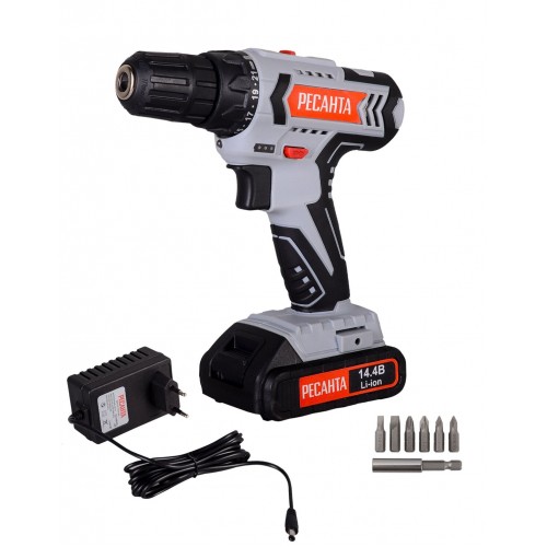 Дрель-шуруповерт Ресанта ДА-14-2Л (75/14/3) 6