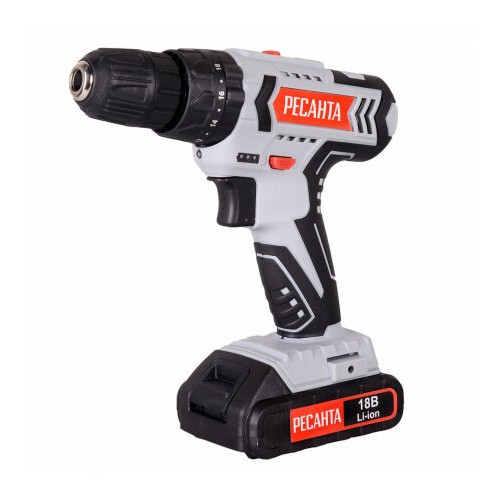 Дрель-шуруповерт Ресанта ДА-18-2ЛК-У (75/14/6) 