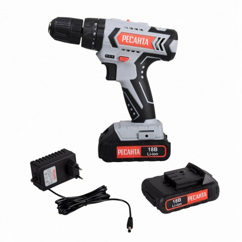 Дрель-шуруповерт Ресанта ДА-18-2ЛК-У (75/14/6) 3